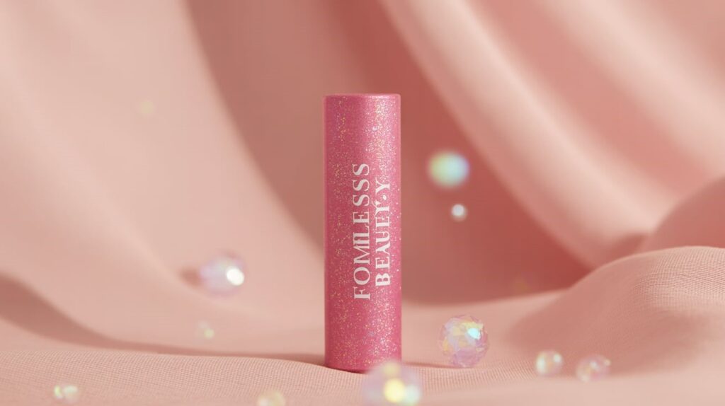 Pink Sparkly Lip Gloss