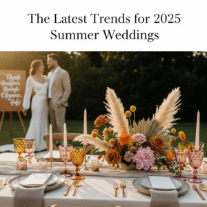 The Latest Trends for 2025 Summer Weddings