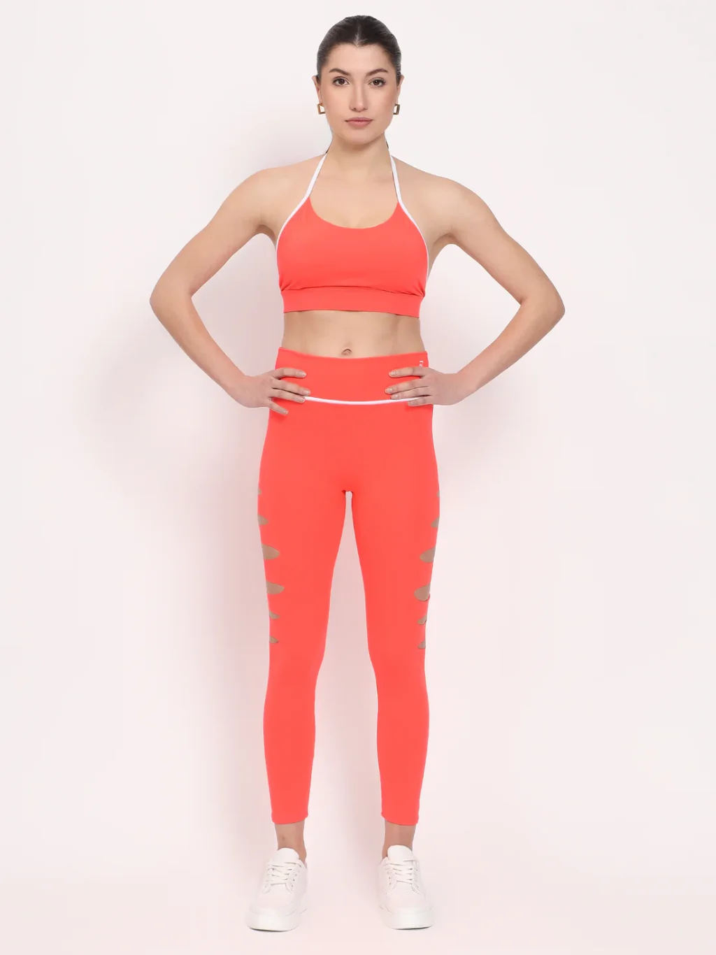 Yoga Pants and Sports Bra Set