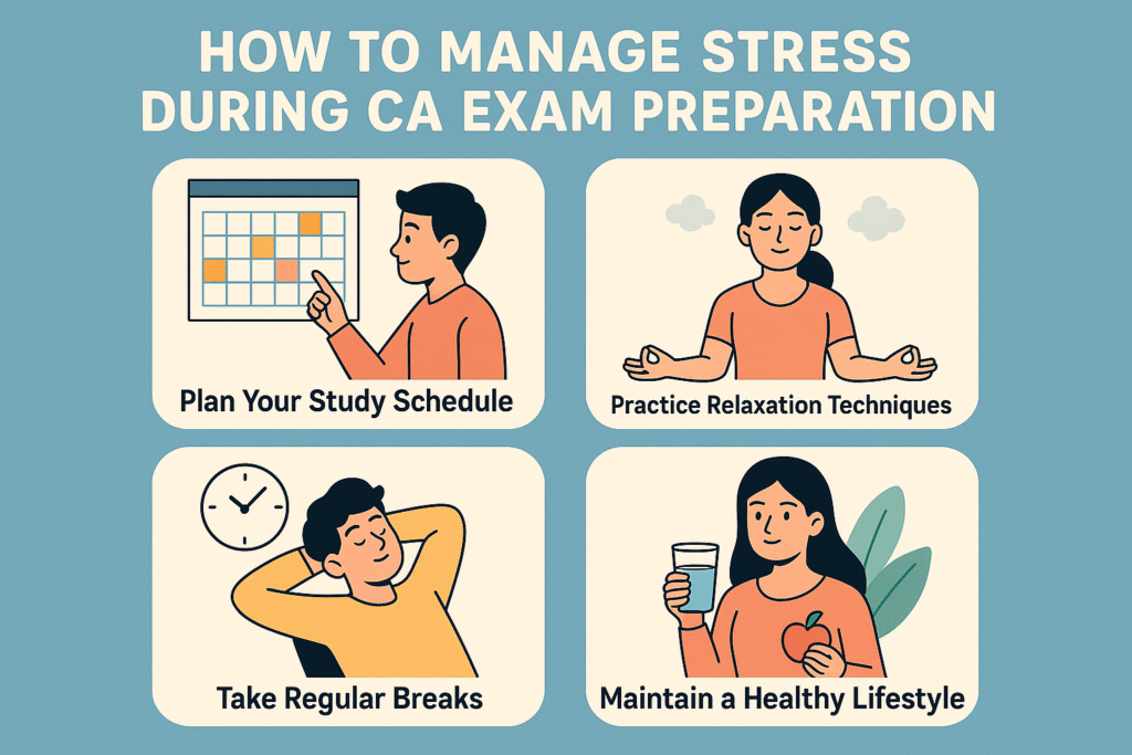 How to Manage Stress During CA Exam Preparation