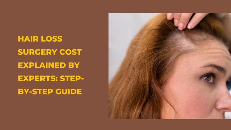 hair loss surgery cost