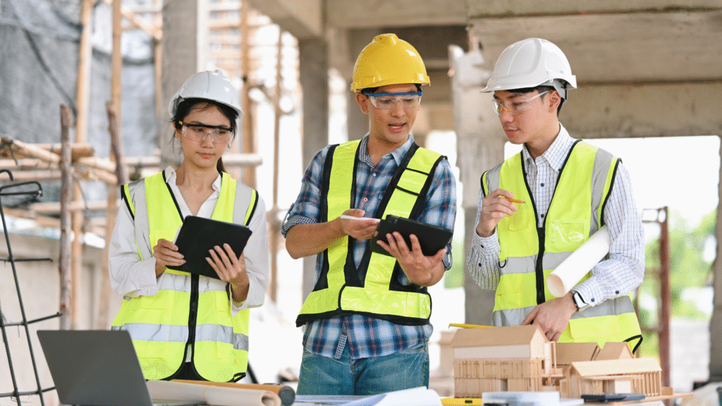 How does any new construction company get civil projects?