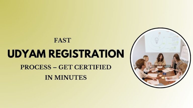 Fast Udyam Registration Process – Get Certified in Minutes