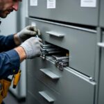 File Cabinet Lock Replacement.
