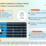 Qatar Industrial & Institutional Cleaners Market Research Report Forecast (2025-2030)