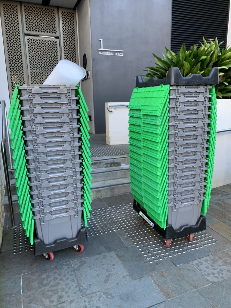 Rent moving moving boxes Sydney TWB