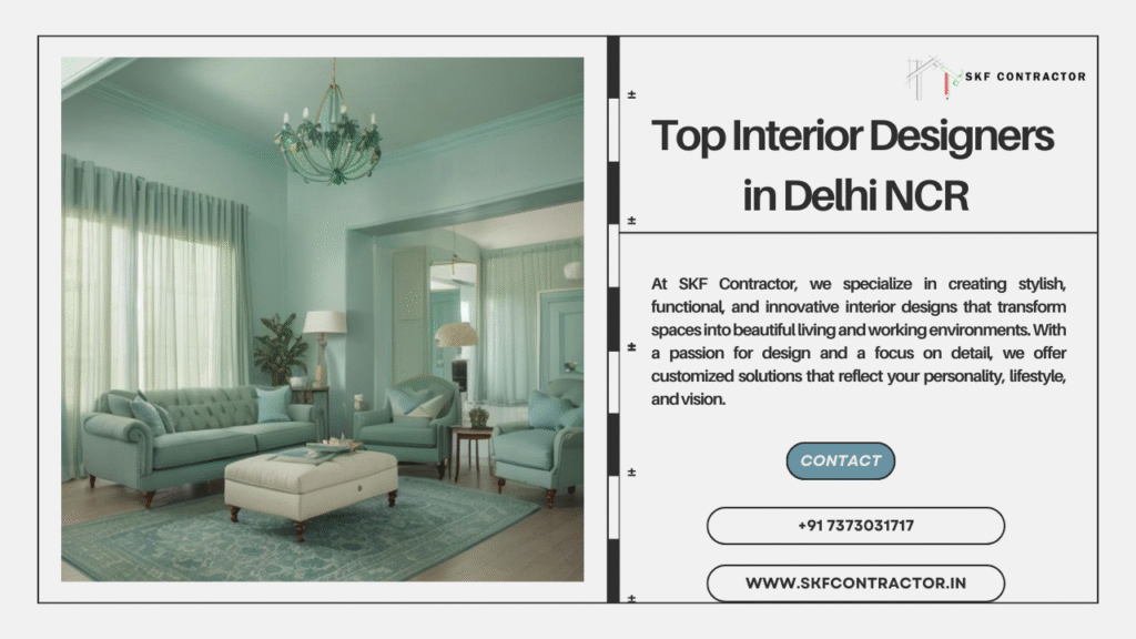 interior designer in delhi ncr