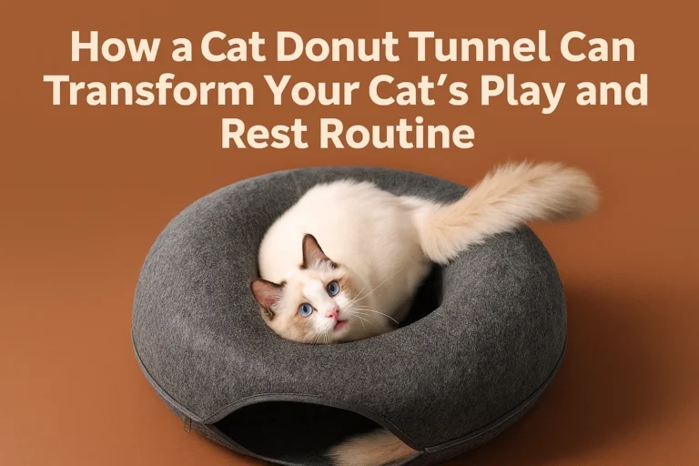 cat donut tunnel