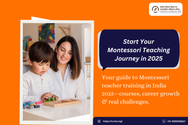 "Montessori teacher training program guidance, course details, and eligibility"