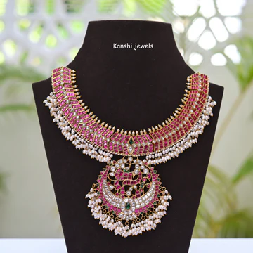 Long Kundan Necklace​ Set