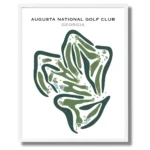 Augusta National Map of Course