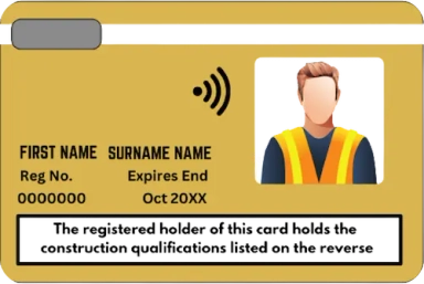 CSCS card black
