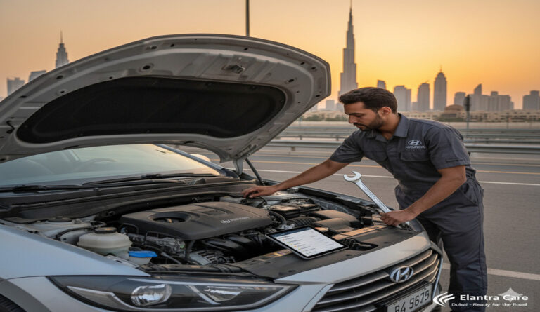 How to Maintain Your Elantra for Long Drives Across Dubai