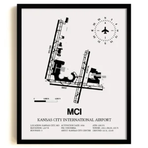 Mci Airport Map