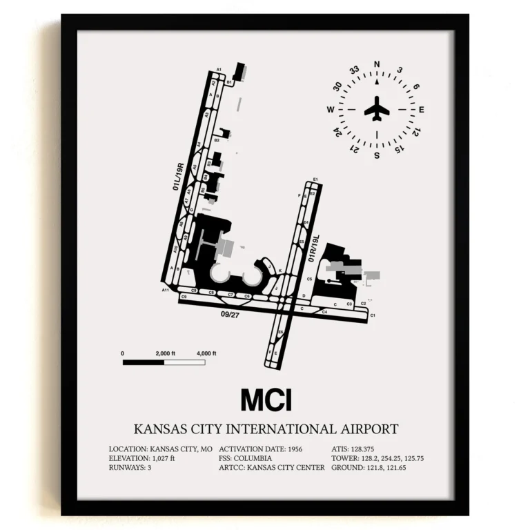 Mci Airport Map