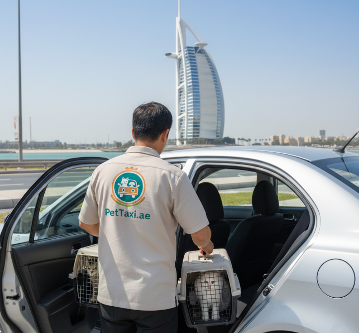 pet taxi for cats dubai