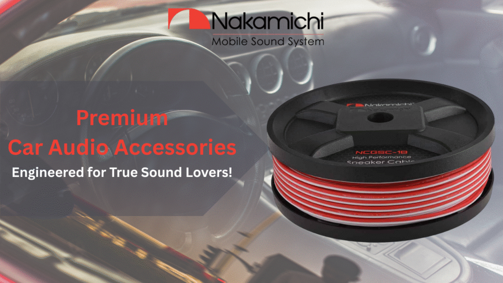 Premium Car Audio Accessories – Designed for True Sound Lovers!