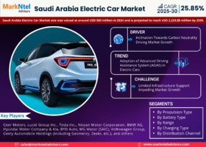 Saudi Arabia Electric Car Market Research Report Forecast (2025-2030)