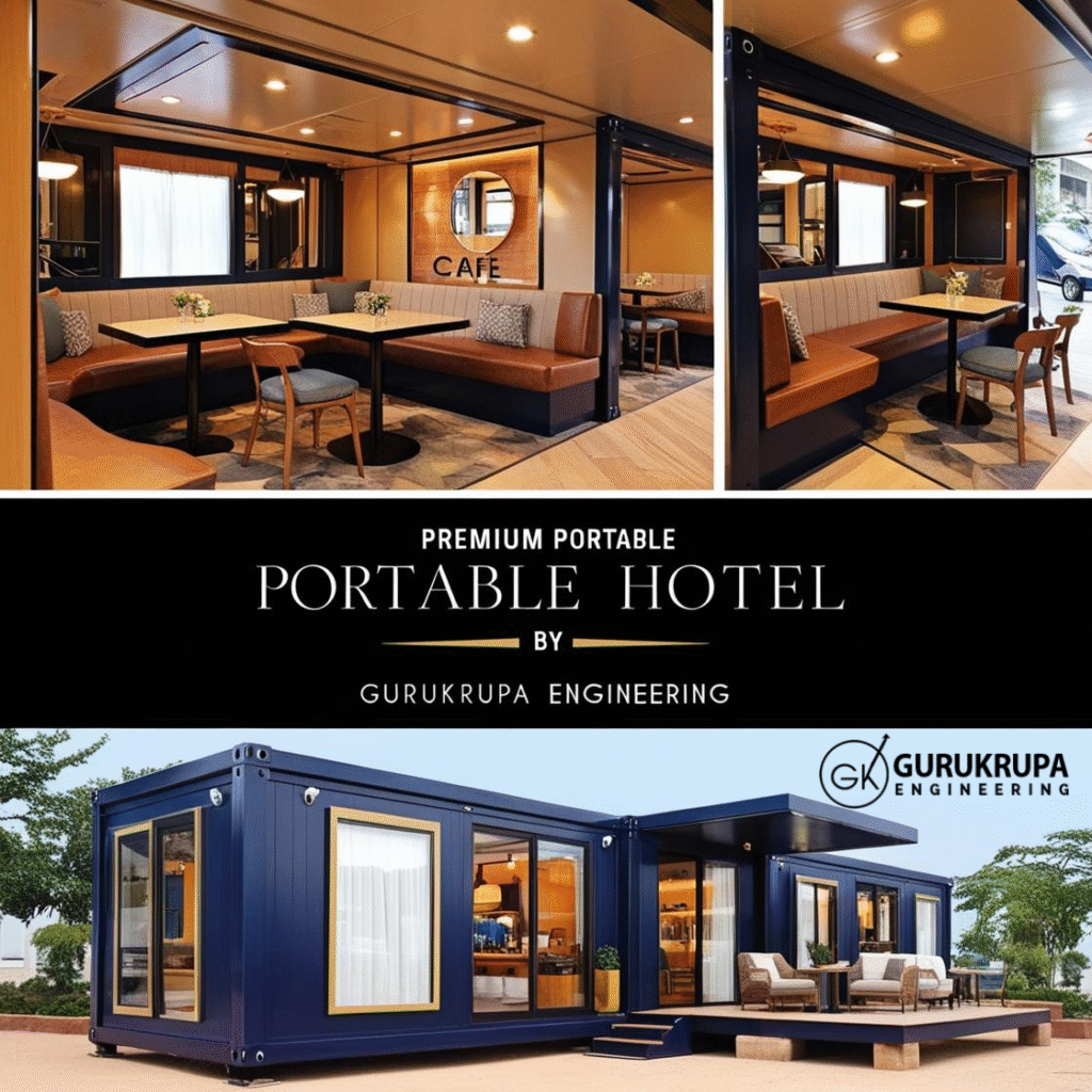 Container Hotel Rooms in Ahmedabad