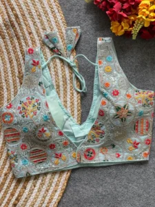 Designer Blouse for Plain Saree