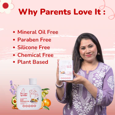 Newborn Baby Massage Oil