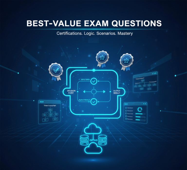 The Power of Best-Value Exam Questions in Modern IT Exams