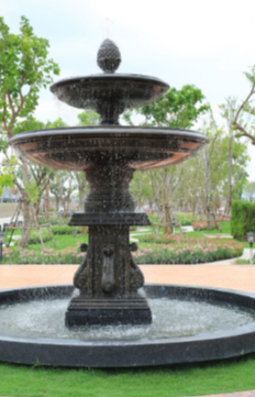 outdoor fountains