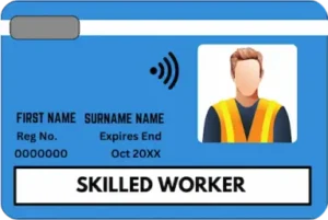 Skilled worker CSCS card