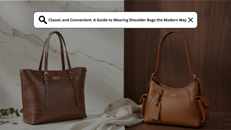 Classic and Convenient A Guide to Wearing Shoulder Bags the Modern Way