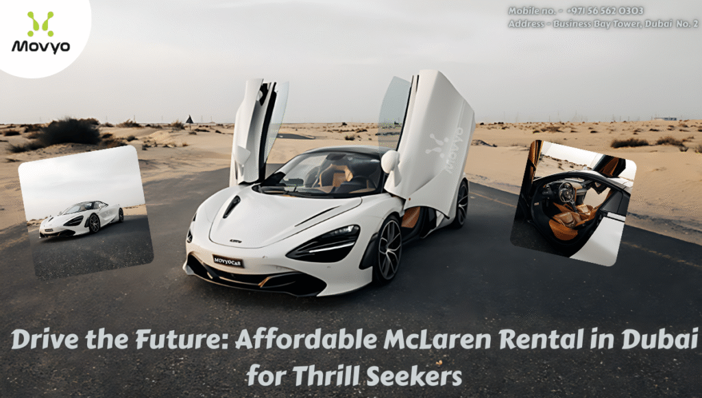Mclaren rental in Dubai