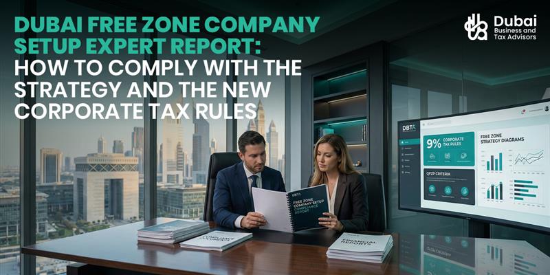 Dubai Free zone Company Setup Expert Report How to Comply with the Strategy and the New Corporate Tax Rules
