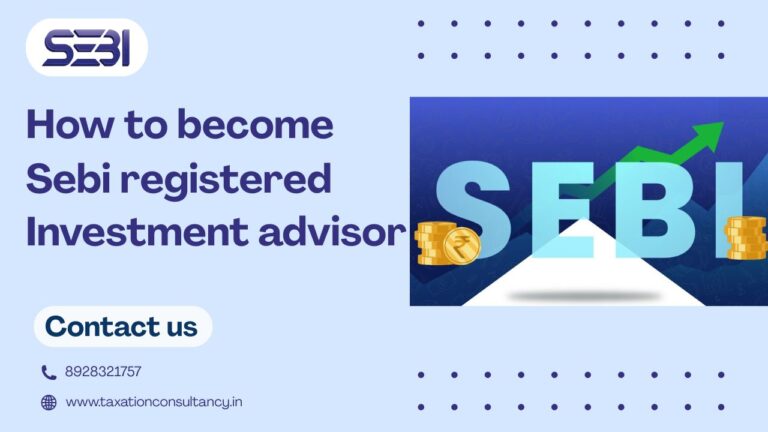 how to become sebi registered investment advisor
