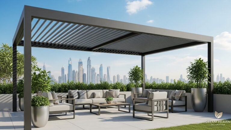 Aluminium Pergola Services in Dubai