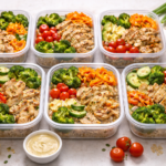 Balanced Chicken Meal Prep Bowls with Veggies Recipe
