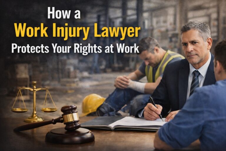 How a Work Injury Lawyer Protects Your Rights at Work
