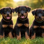 Beauceron puppies