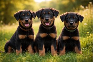 Beauceron puppies
