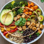 High-Protein Buddha Bowl with Roasted Veggies Recipe