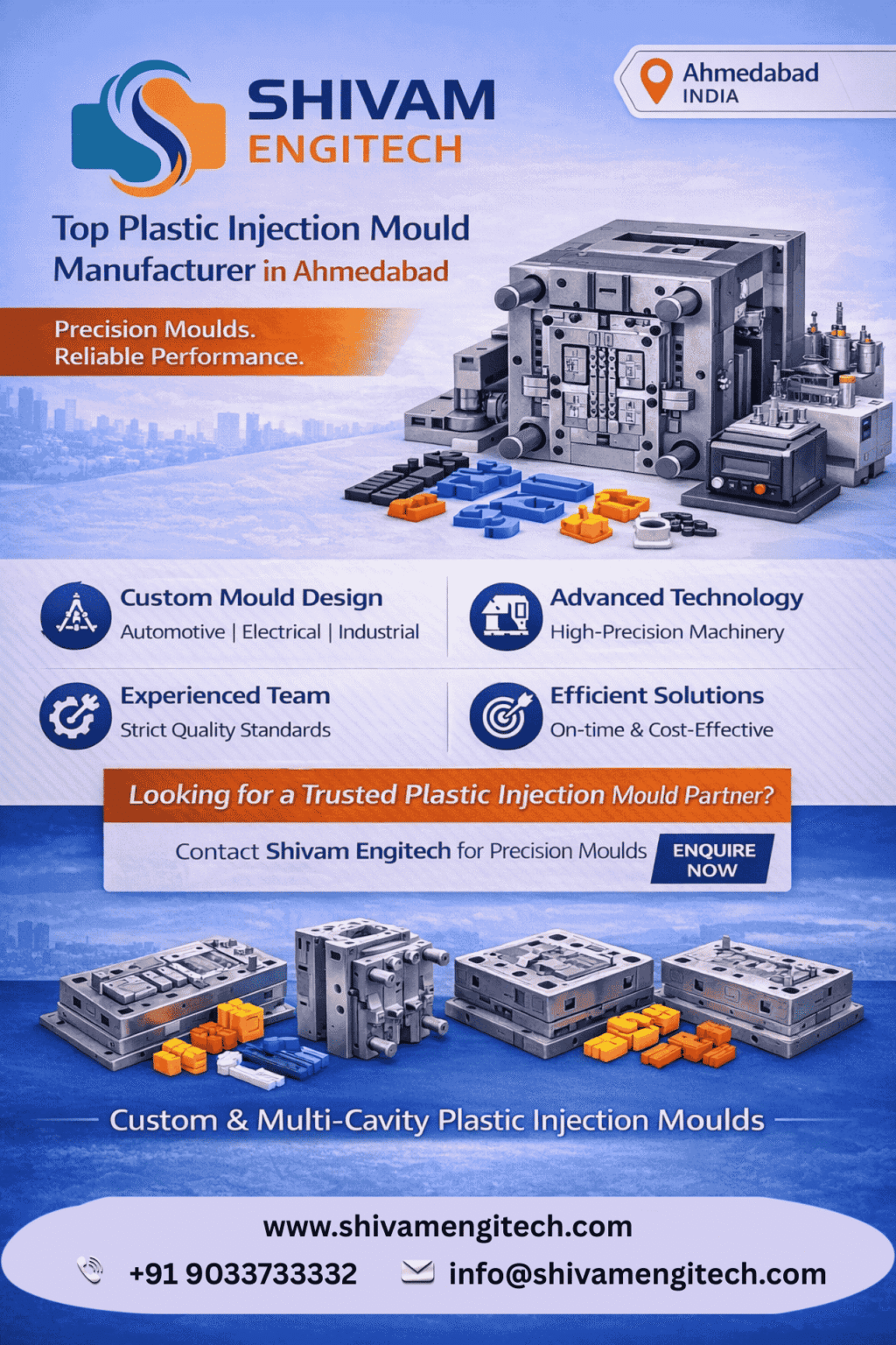 Top Plastic Injection Mould Manufacturer