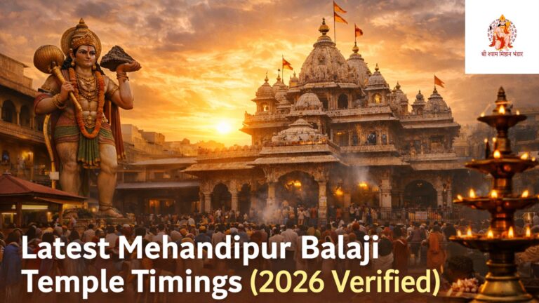 Mehandipur balaji temple timings