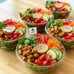 Vegan Tofu Salad Meal Prep Bowls for Toronto Delivery