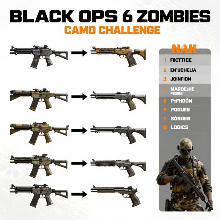 Complete Black Ops 6 Zombies Camo Challenges and Unlock Guide