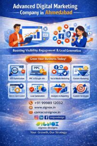 Advanced Digital Marketing Company in Ahmedabad – Signox Design