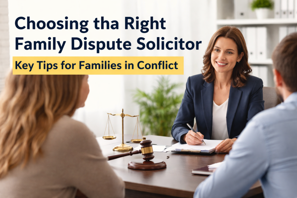 Family Dispute Solicitor