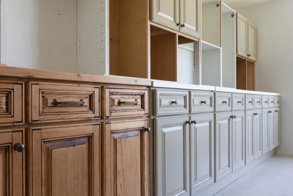 Custom kitchen cabinets vs prefab Cabinets