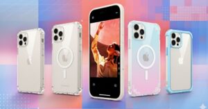 anti yellow clear case