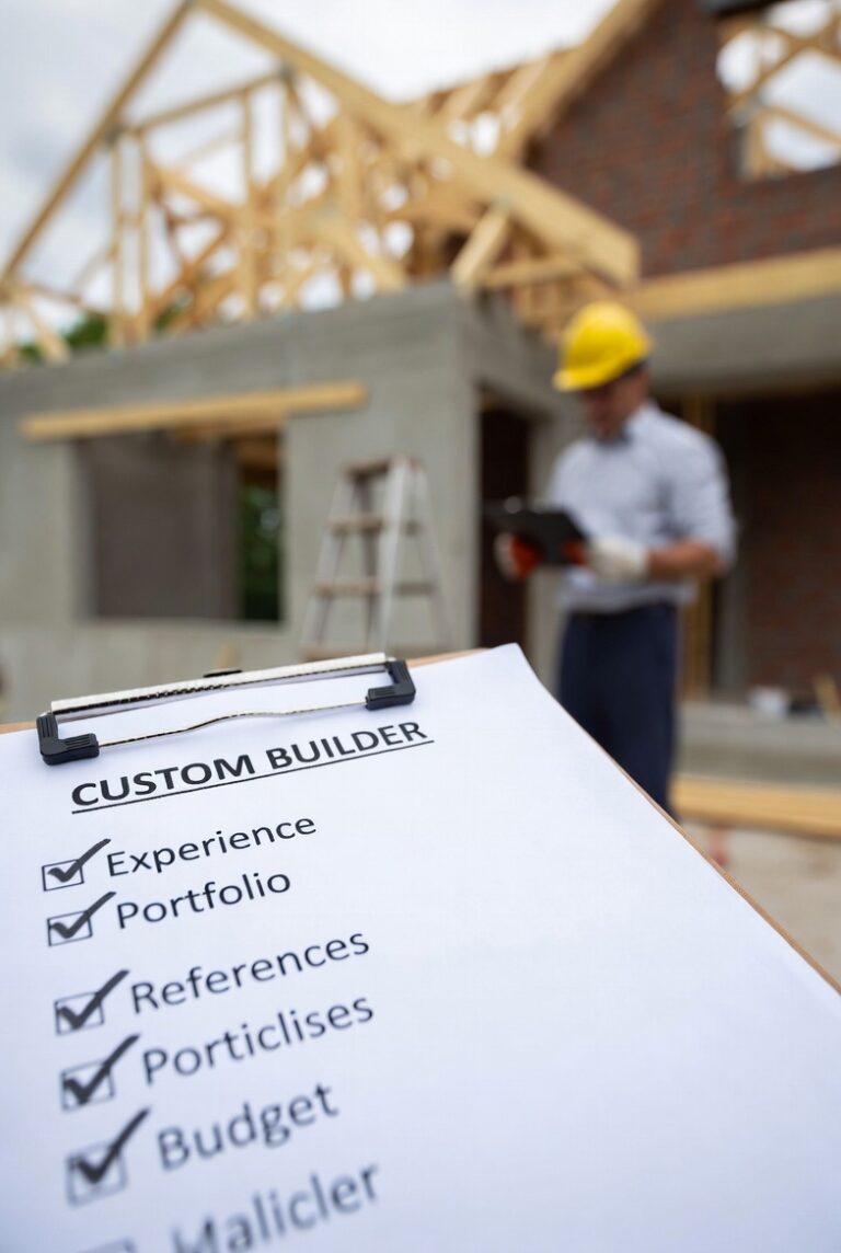 How to Choose the Best Custom Home Builder: Checklist
