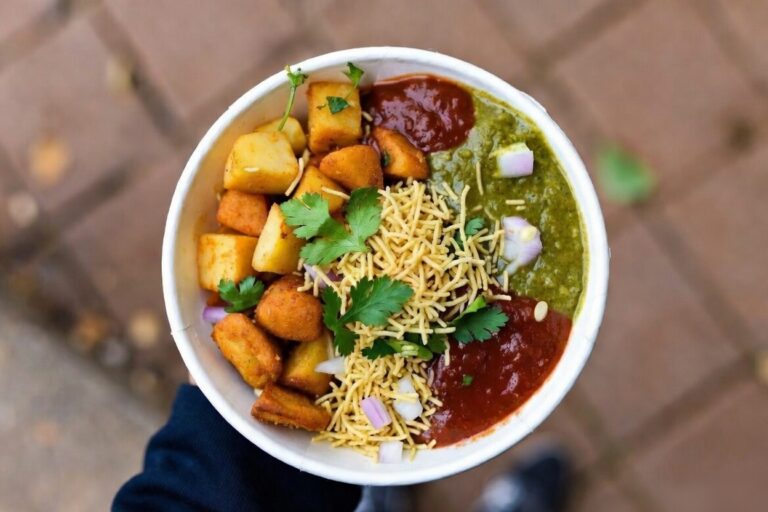 Indian Street-Food Style Chaat Bowl Recipe