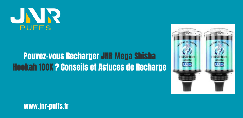 JNR Mega Shisha Hookah 100K