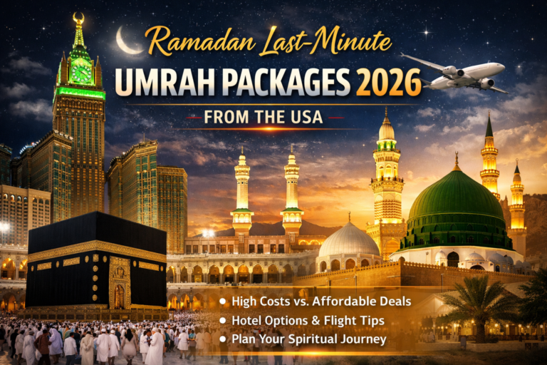 Ramadan Umrah packages 2026 from USA